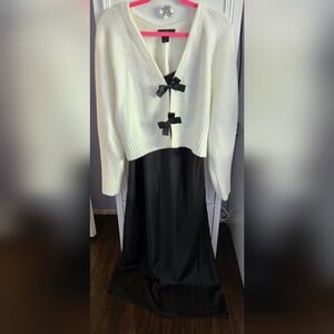 House of Harlow Dress and Sweater Set Size L